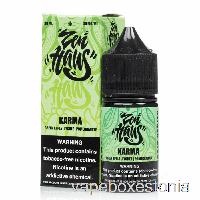 Vape Box Estonia Karma - Zen Haus Soolad - 30ml 30mg